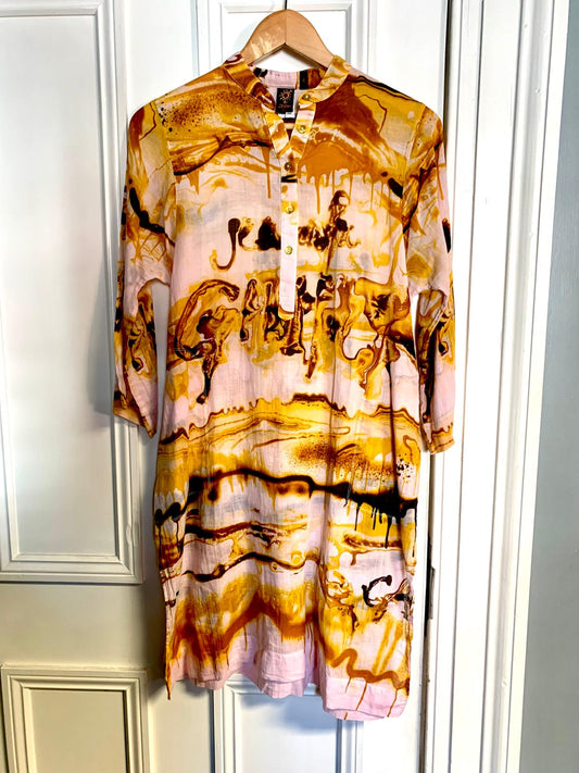 Jean Paul Gaultier Liquid Gold Signature Dress