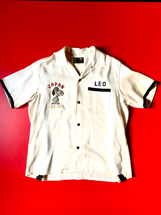 Buzz Rickson Snoopy Bowling Shirt