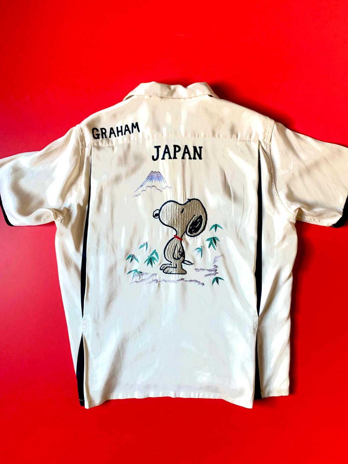 Buzz Rickson Snoopy Bowling Shirt