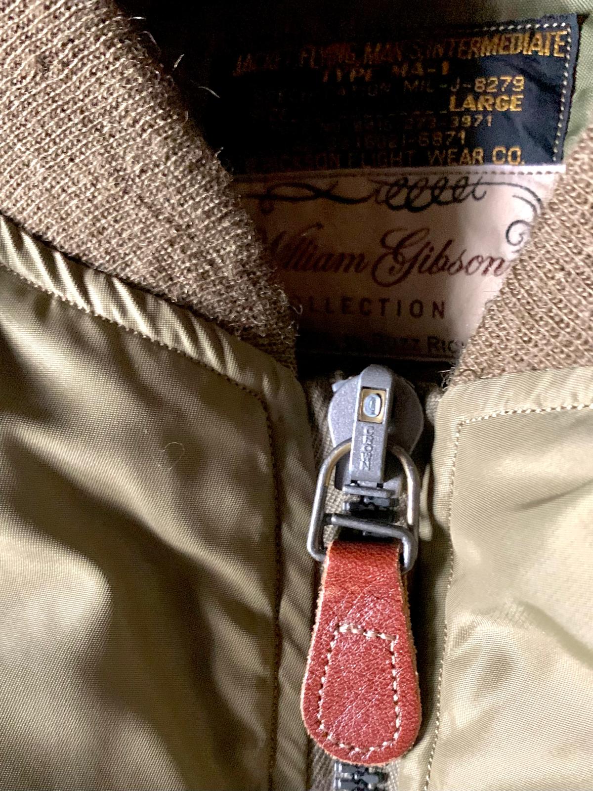 Buzz Rickson for William Gibson Flight Jacket