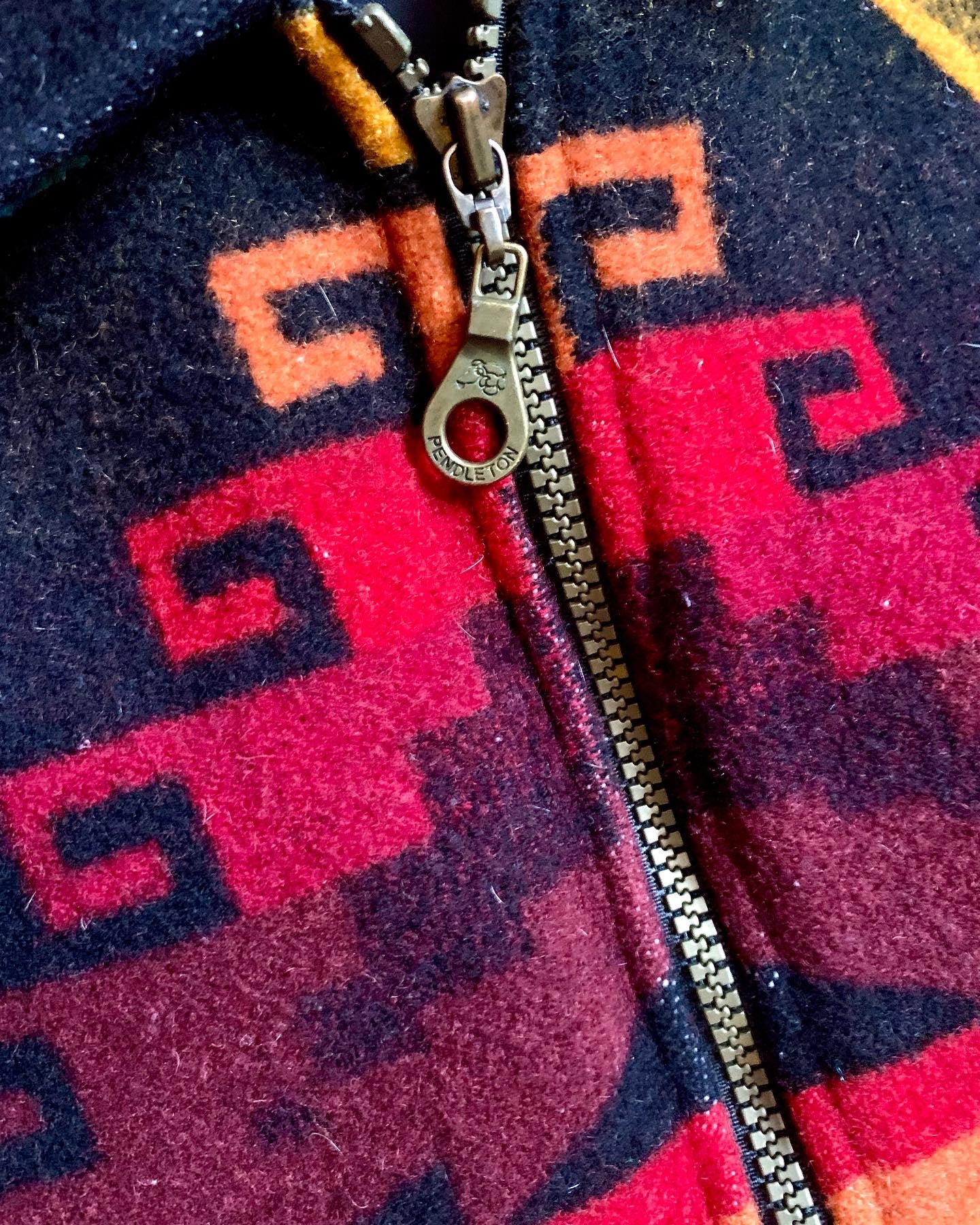Pendleton Jacquard Zip-fronted Jacket