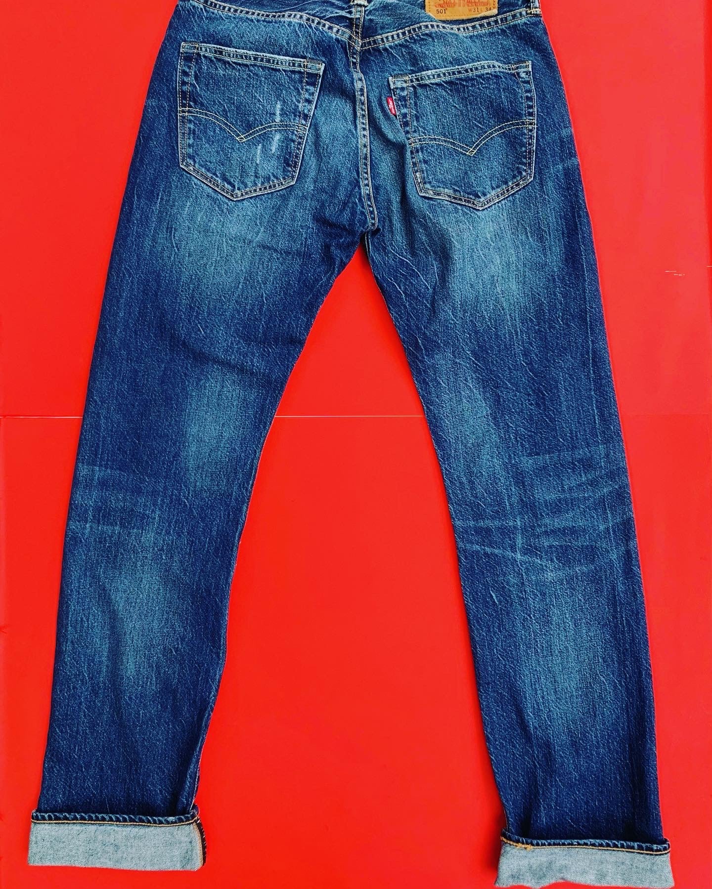 Levis selvedge clearance jeans