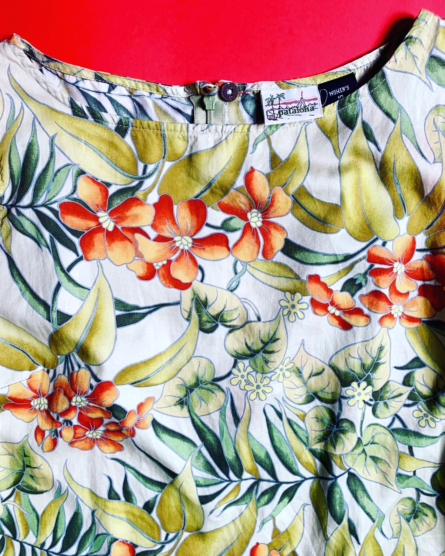Pataloha Hawaiian Print DRess