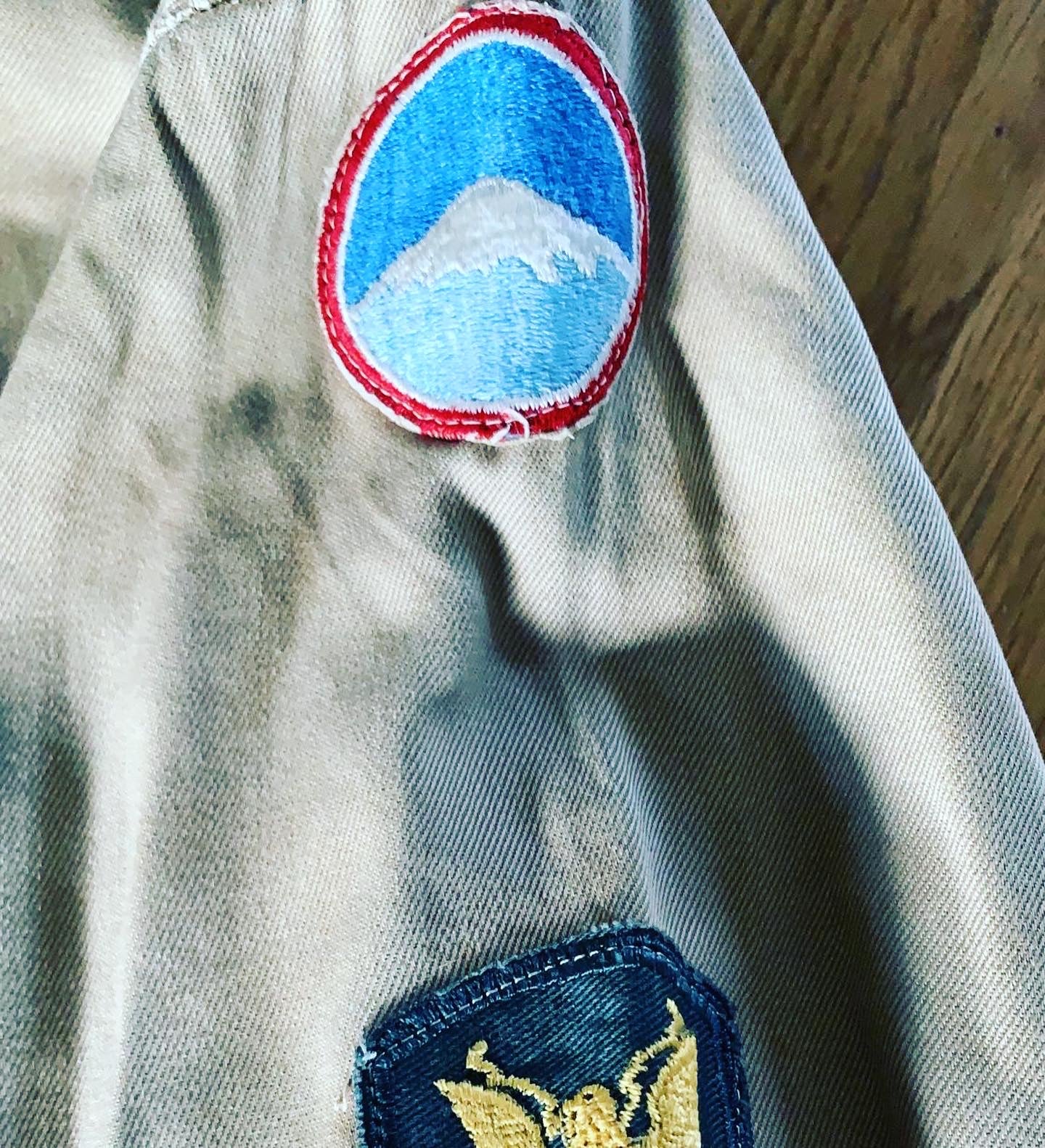 US Army Post-WW2 Far East Khaki Shirt