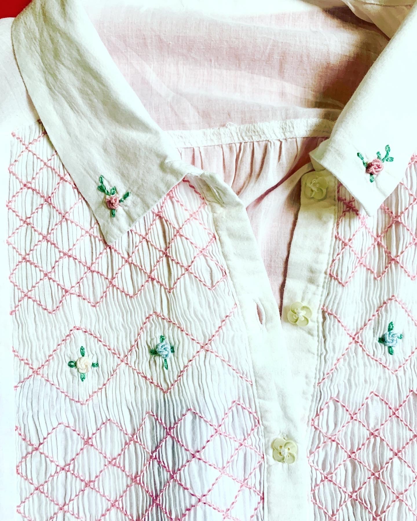 Hand Embroidered Shift Dress