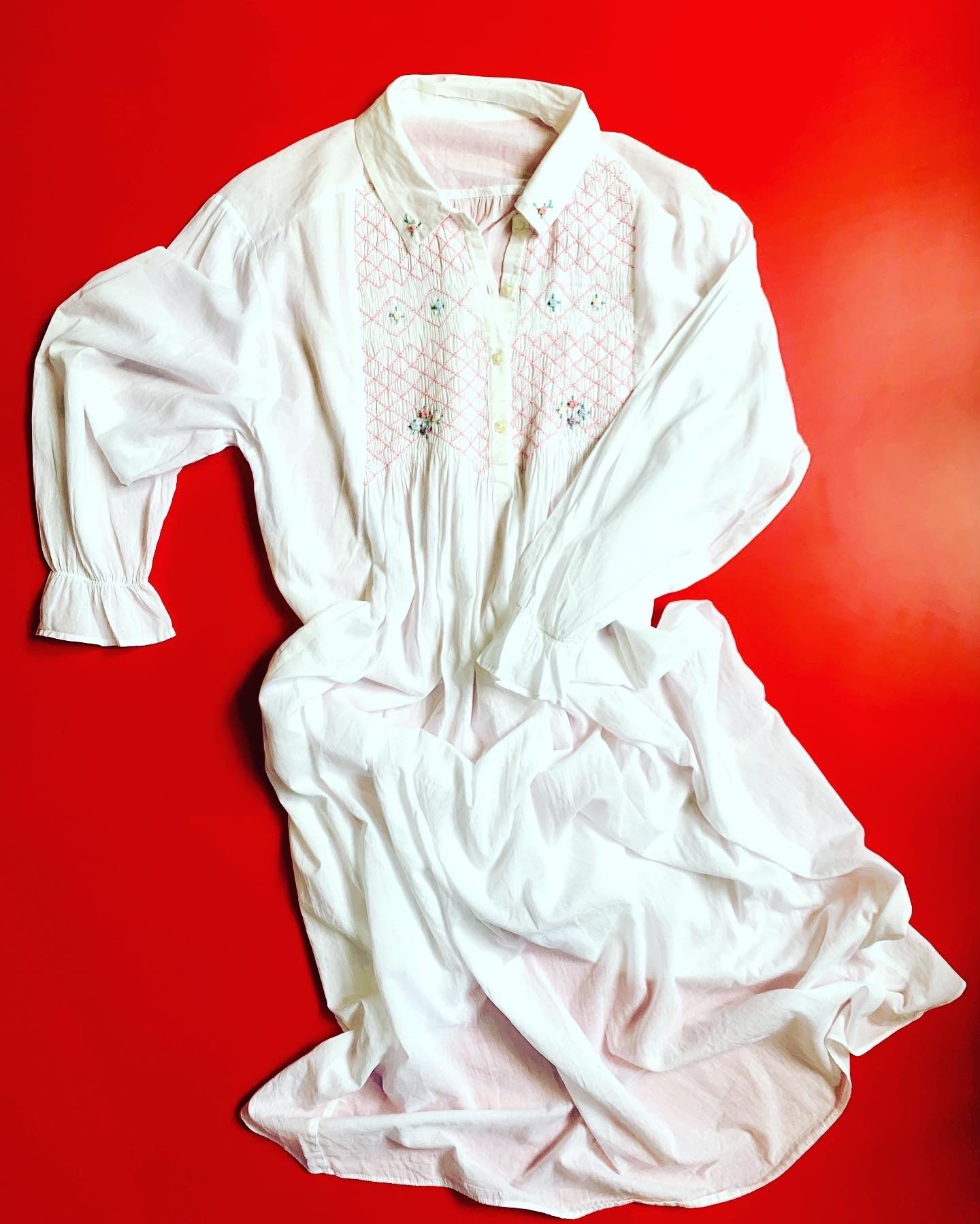 Hand Embroidered Shift Dress
