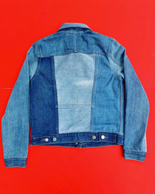 Contrast Levi Jacket