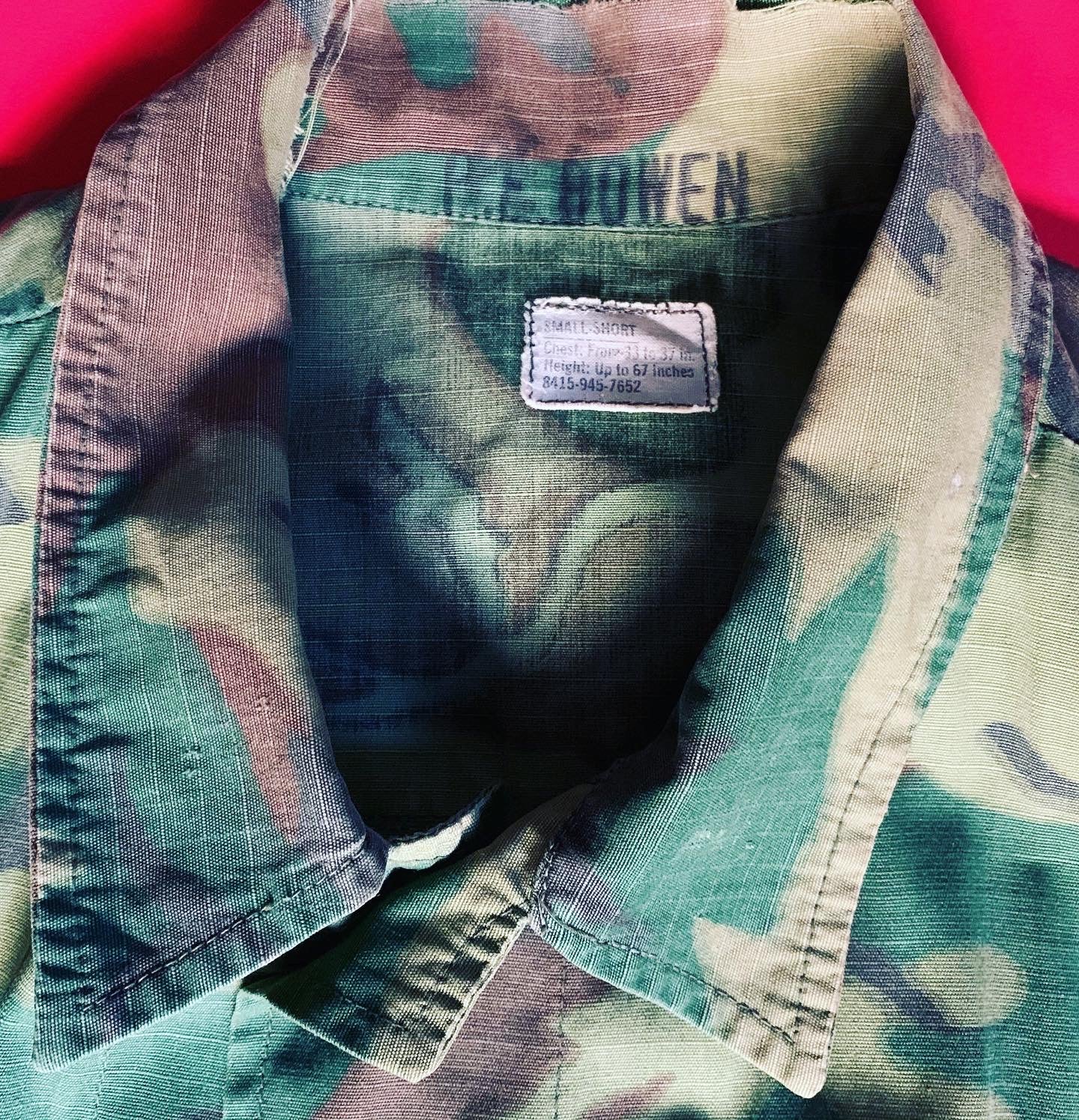 ERDL Camouflage US Marines Combat Jacket