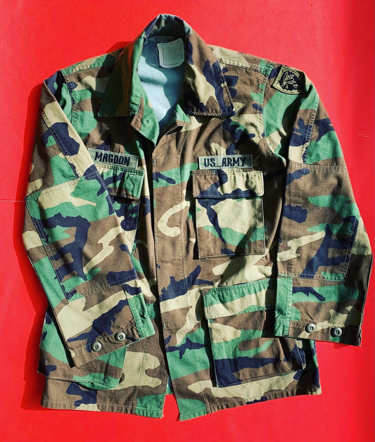 US Army Woodland Camo Shirt