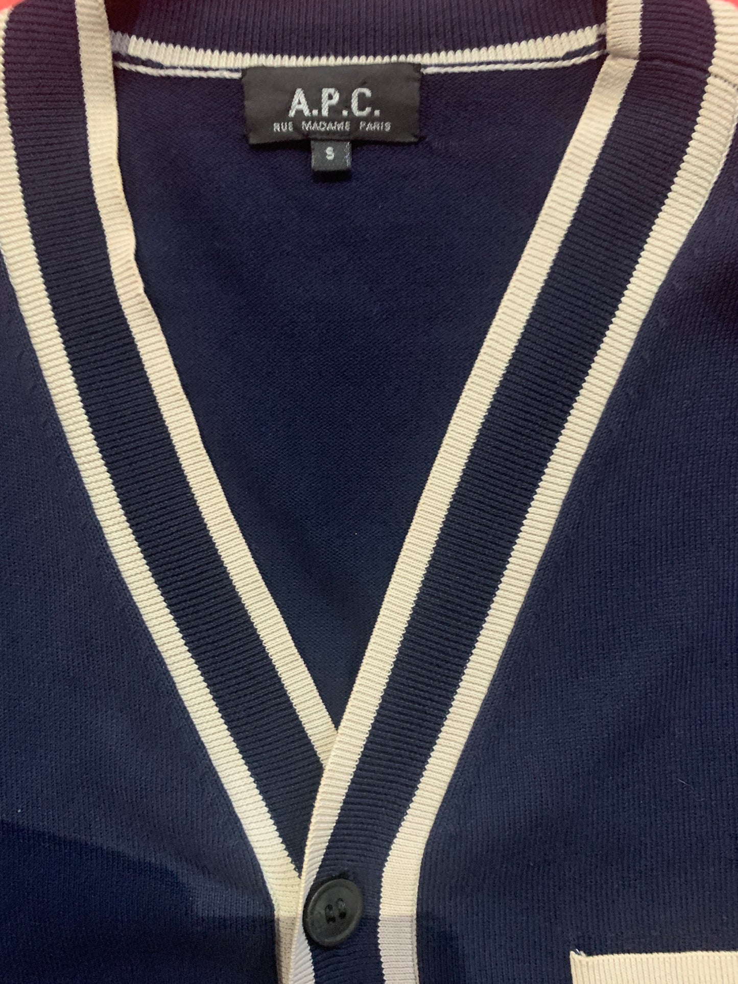 APC Henley Style Cardigan