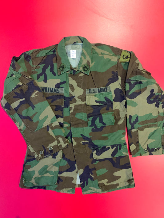 Woodland Camo Combat Shirt
