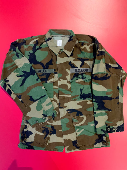 Woodland Camo Combat Shirt