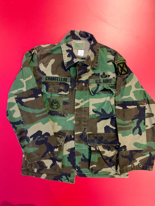 Woodland Camo Combat Shirt