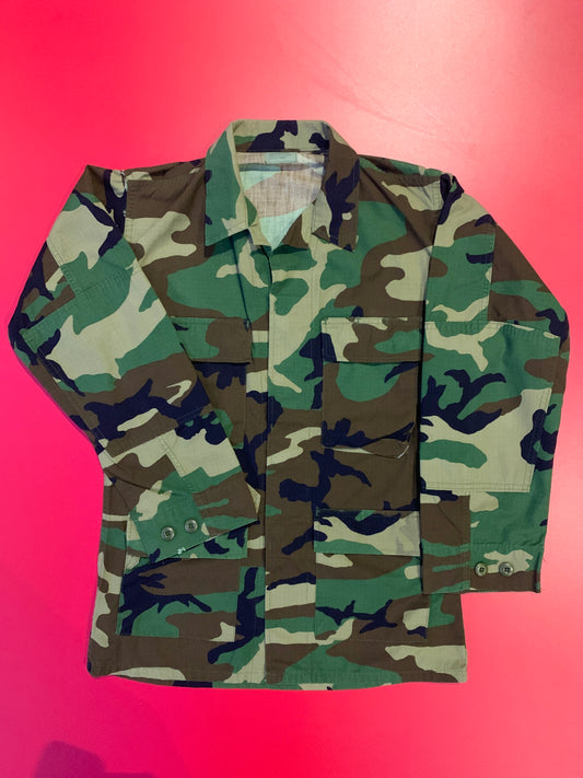 Woodland Camo Combat Shirt