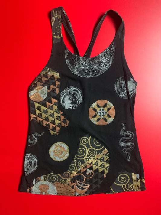 Early English Eccentrics Printed Vest Top
