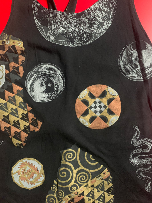 Early English Eccentrics Printed Vest Top