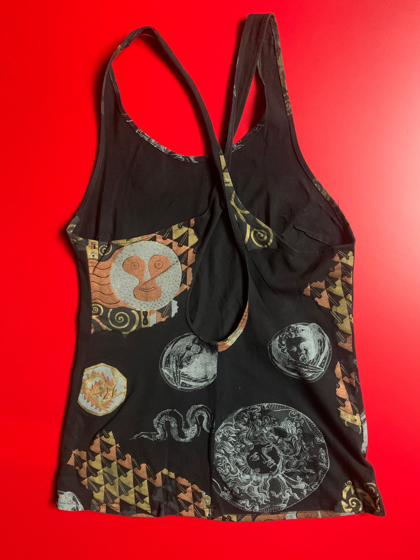Early English Eccentrics Printed Vest Top