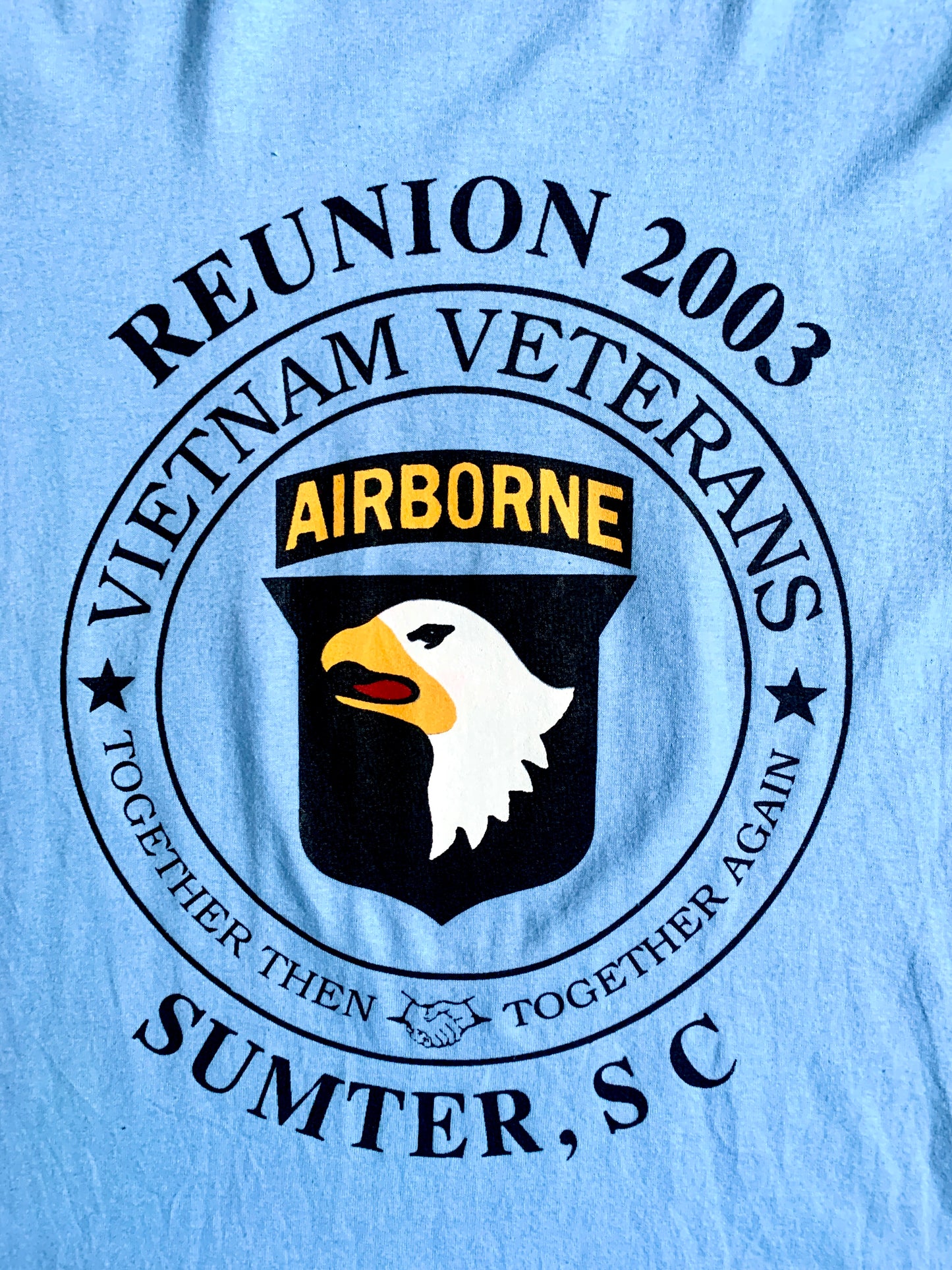 Vietnam 101st Airborne Veteran Fort Sumter Reunion T-shirt