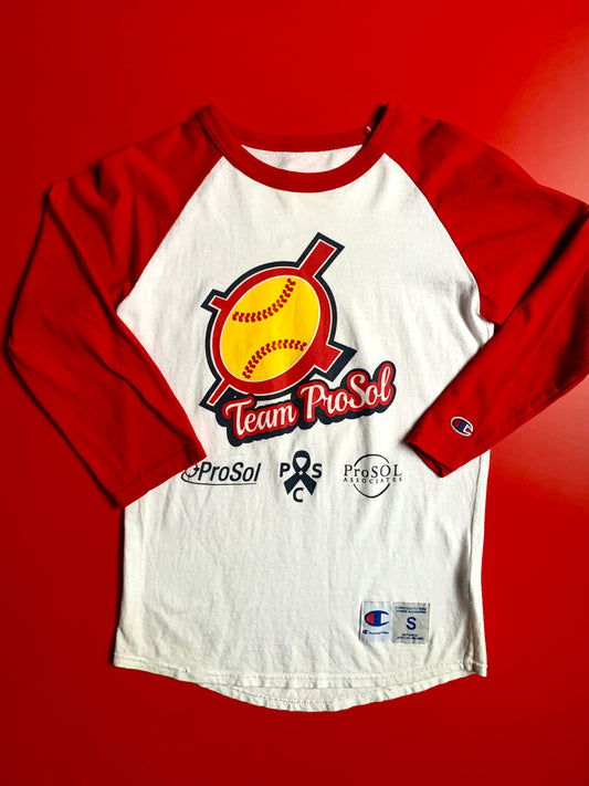 Champion Raglan 3/4 sleeve Top