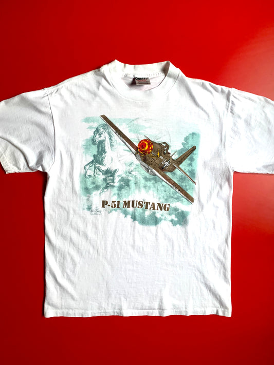 P51 Mustang Airshow Souvenir T-shirt