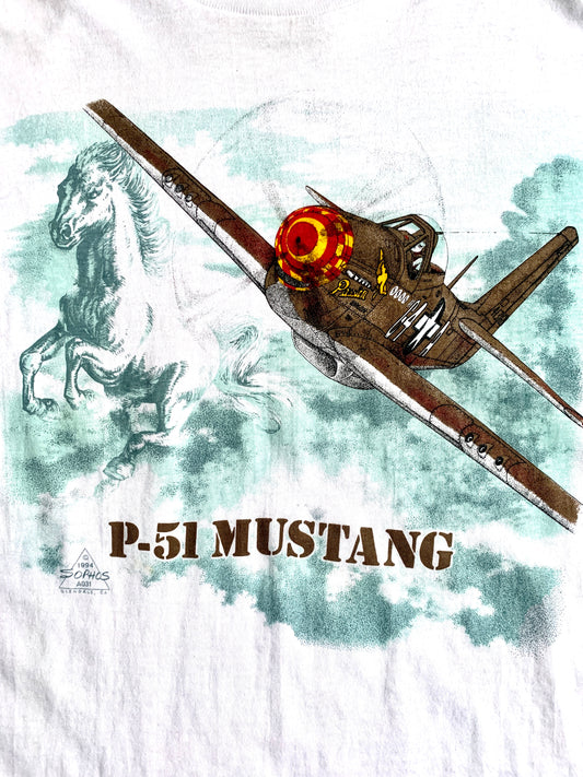 P51 Mustang Airshow Souvenir T-shirt