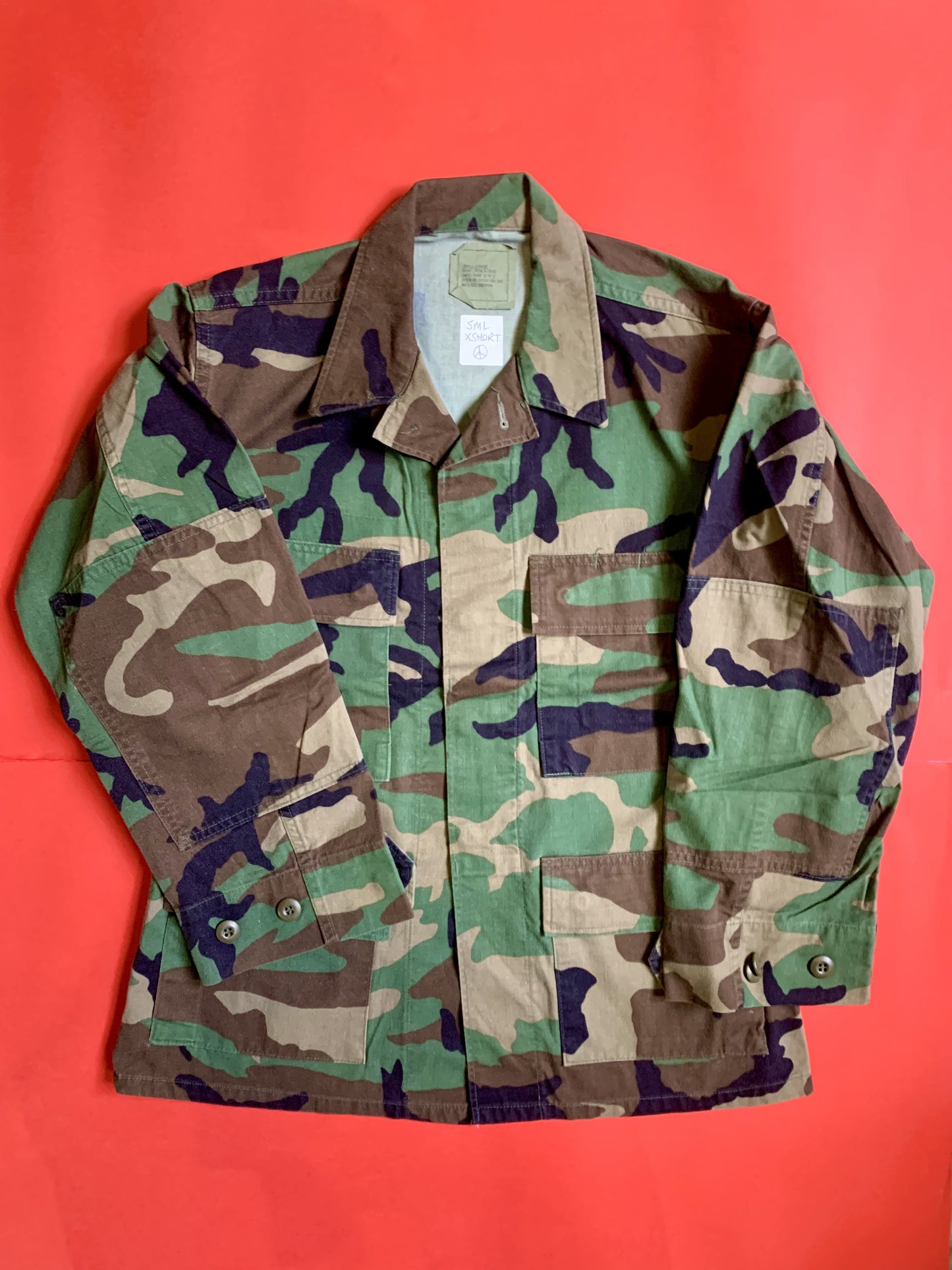 Woodland Camo Combat Shirt 9