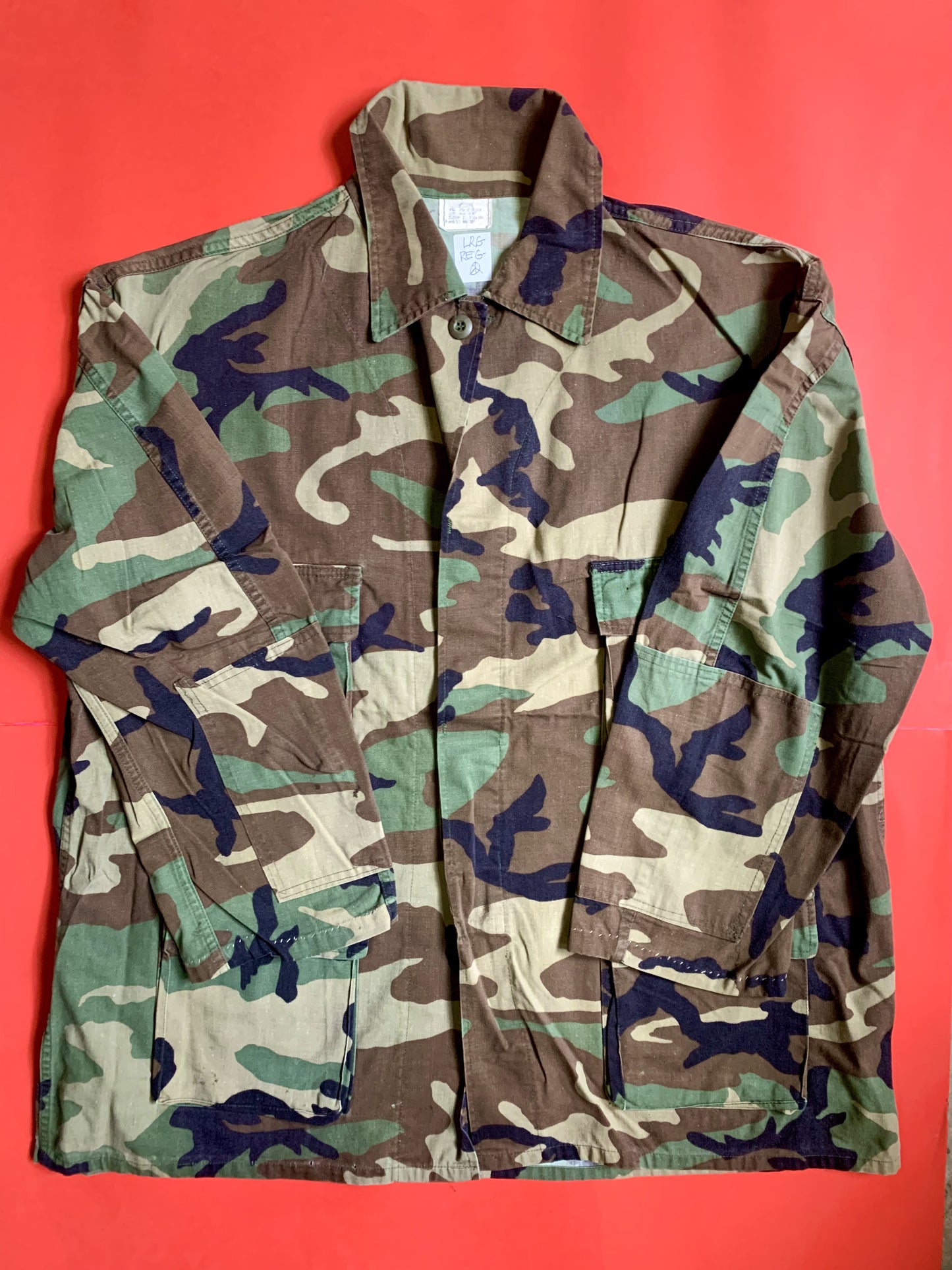 Woodland Camo Combat Shirt 16