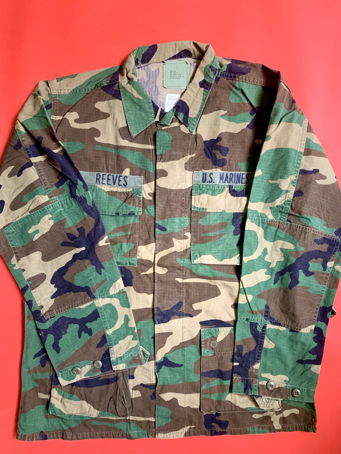 Woodland Camo Combat Shirt 17