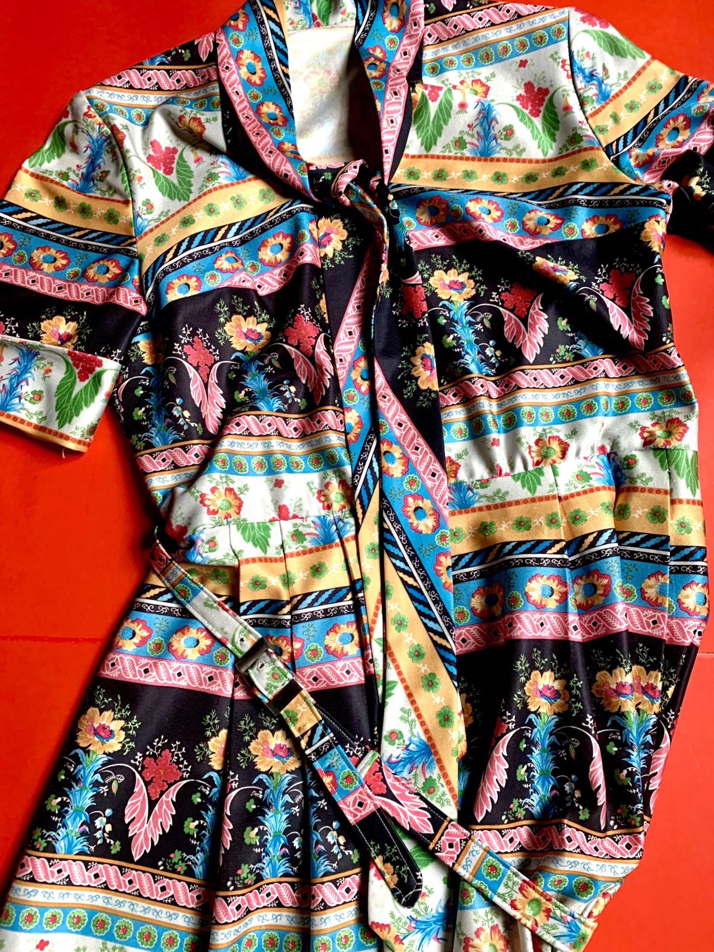 Vintage Paisley Dress