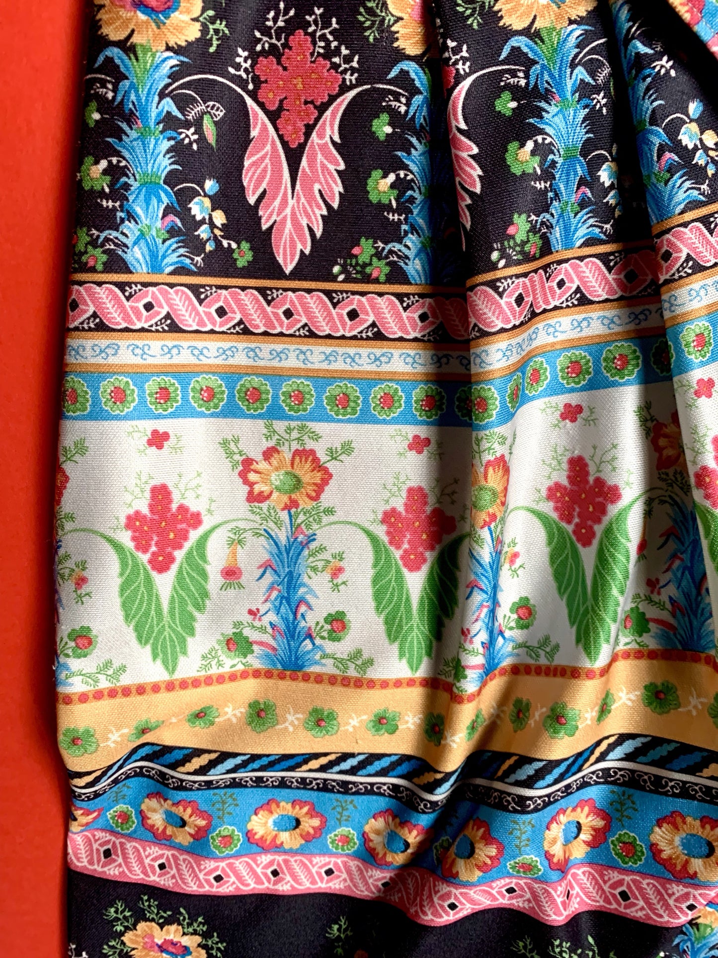 Vintage Paisley Dress
