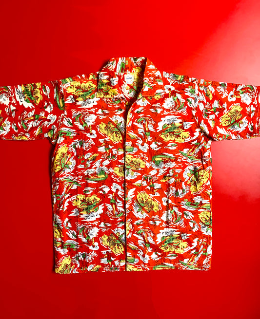 1950's Carlton Brand Hawaiian Shirt