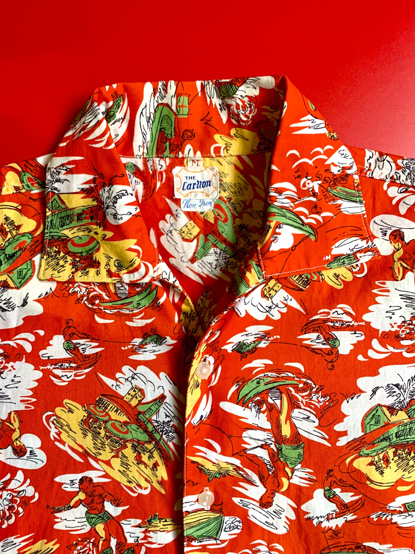 1950's Carlton Brand Hawaiian Shirt