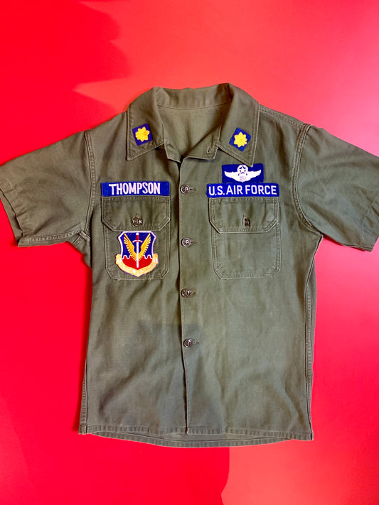 US Airforce OG107 Tailored Type 2 Shirt 1964 Dated.