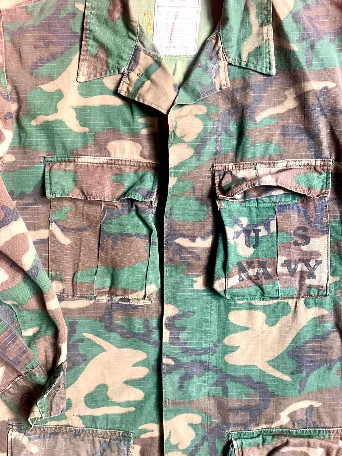 ERDL US Navy RDF Camouflage Jacket