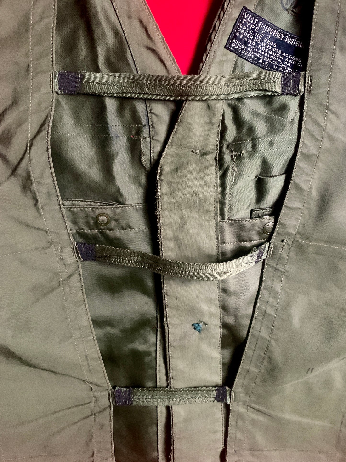 USAF Type C-1 Emergency Sustenance Vest