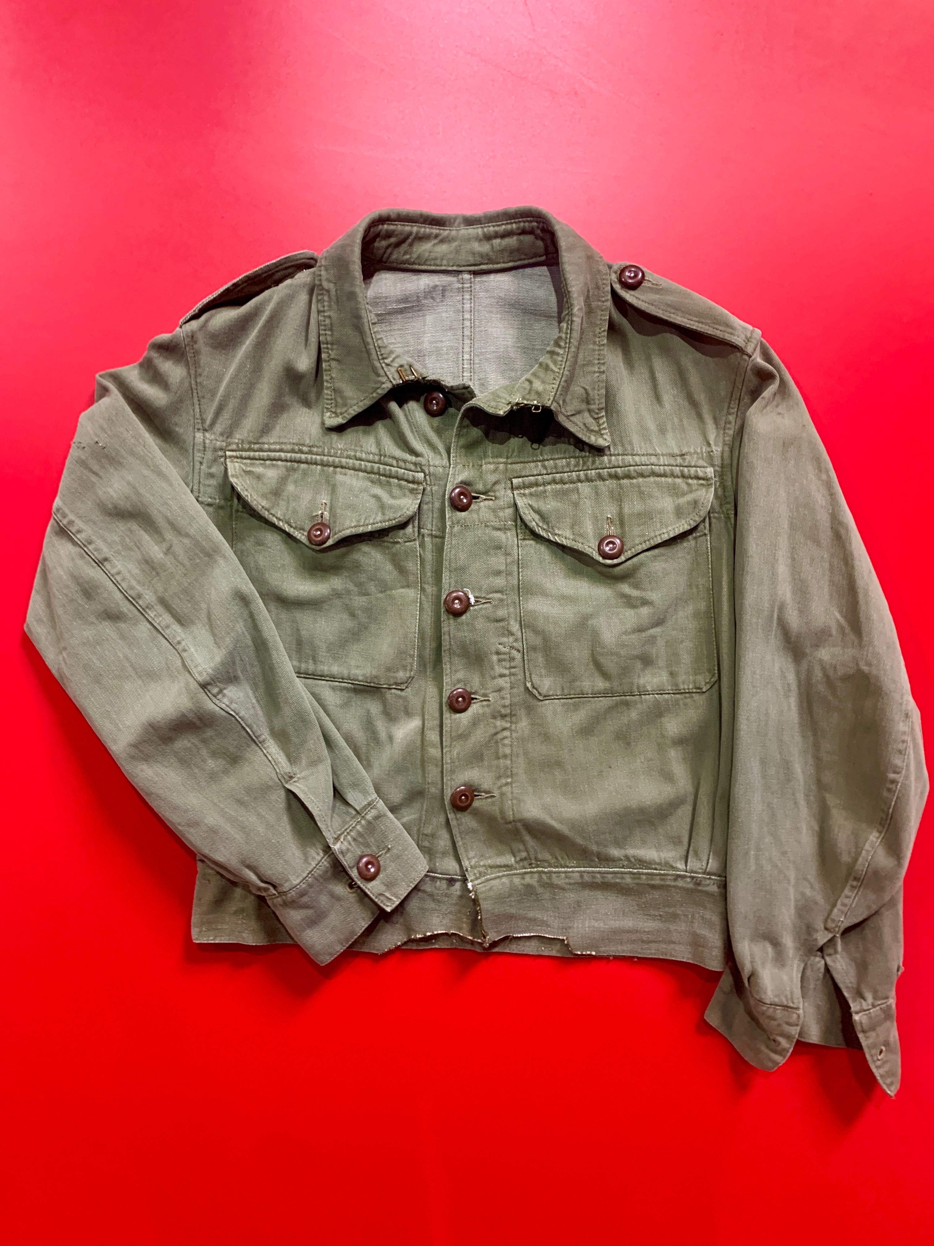 Home Sweet Home Denim Jacket - Camouflage