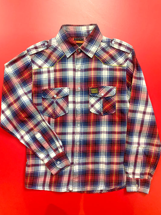 Katherine Hamnett Plaid Western Shirt