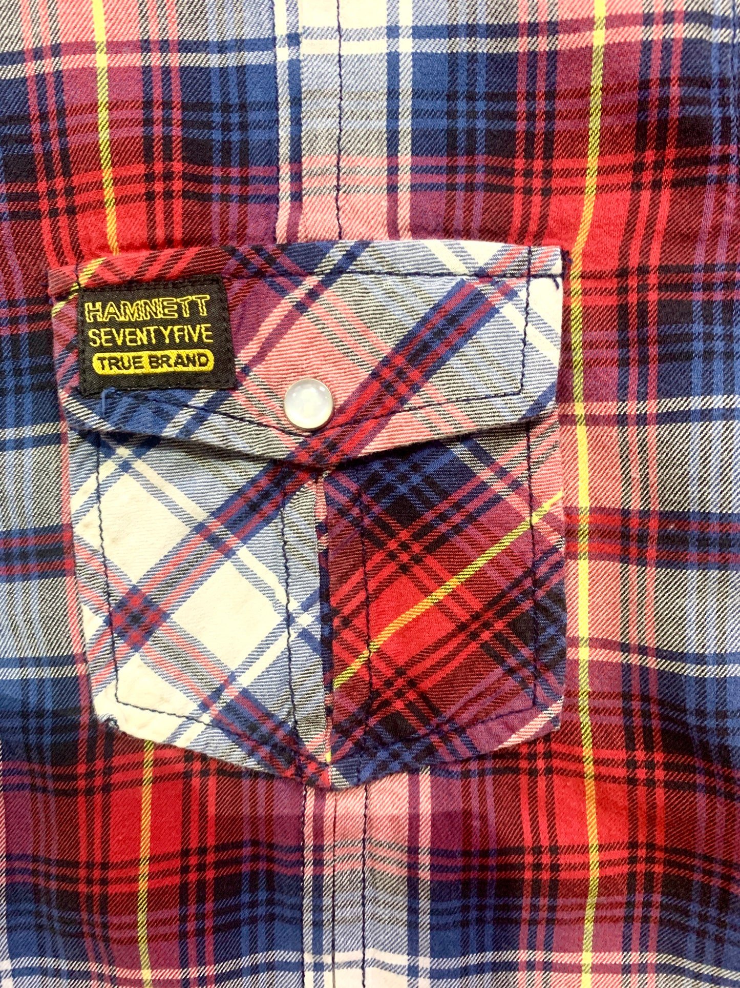 Katherine Hamnett Plaid Western Shirt
