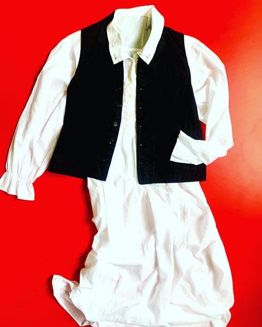 Hand Embroidered Shift Dress