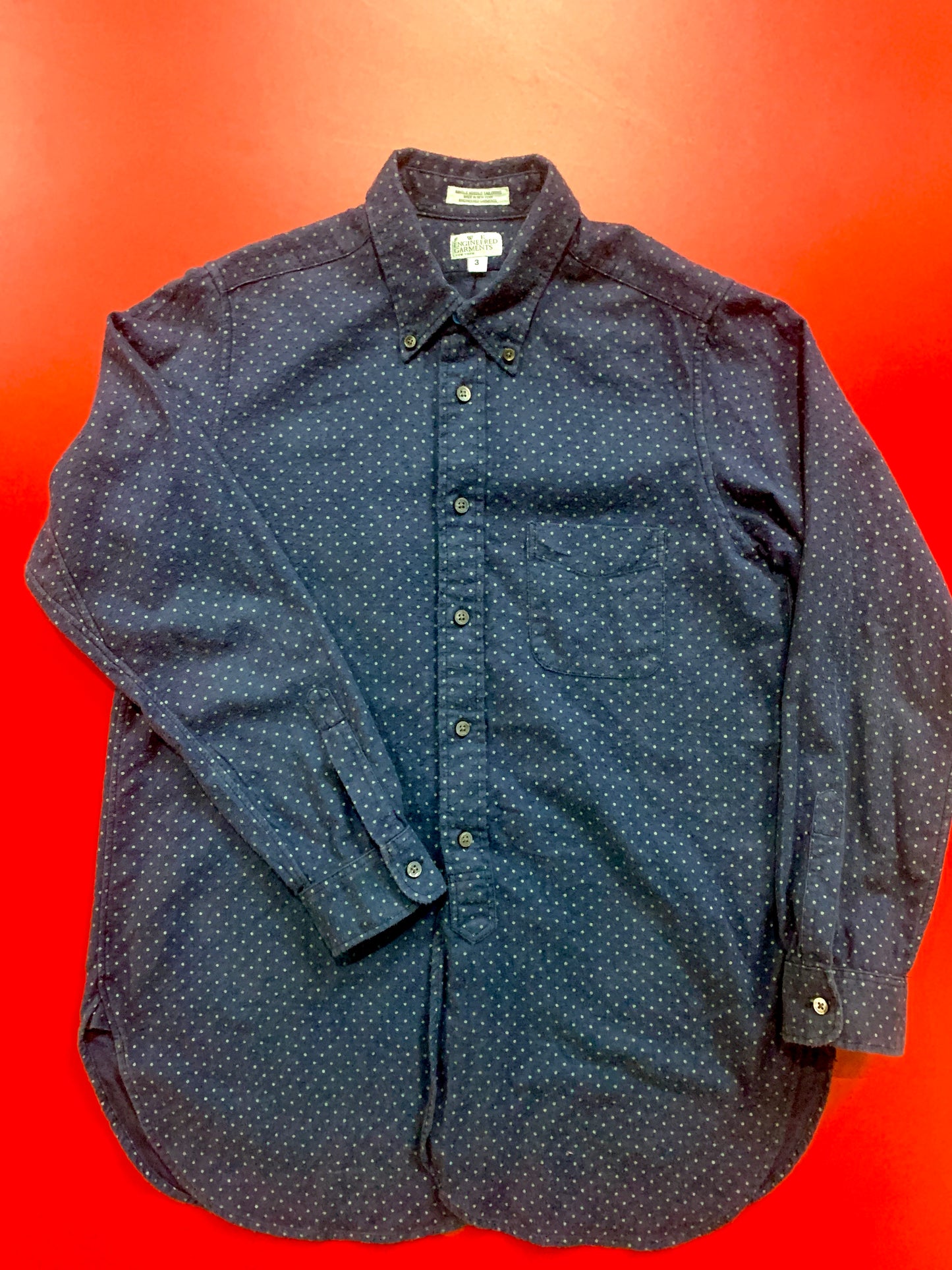 Engineered Garments Polka-dot Shirt