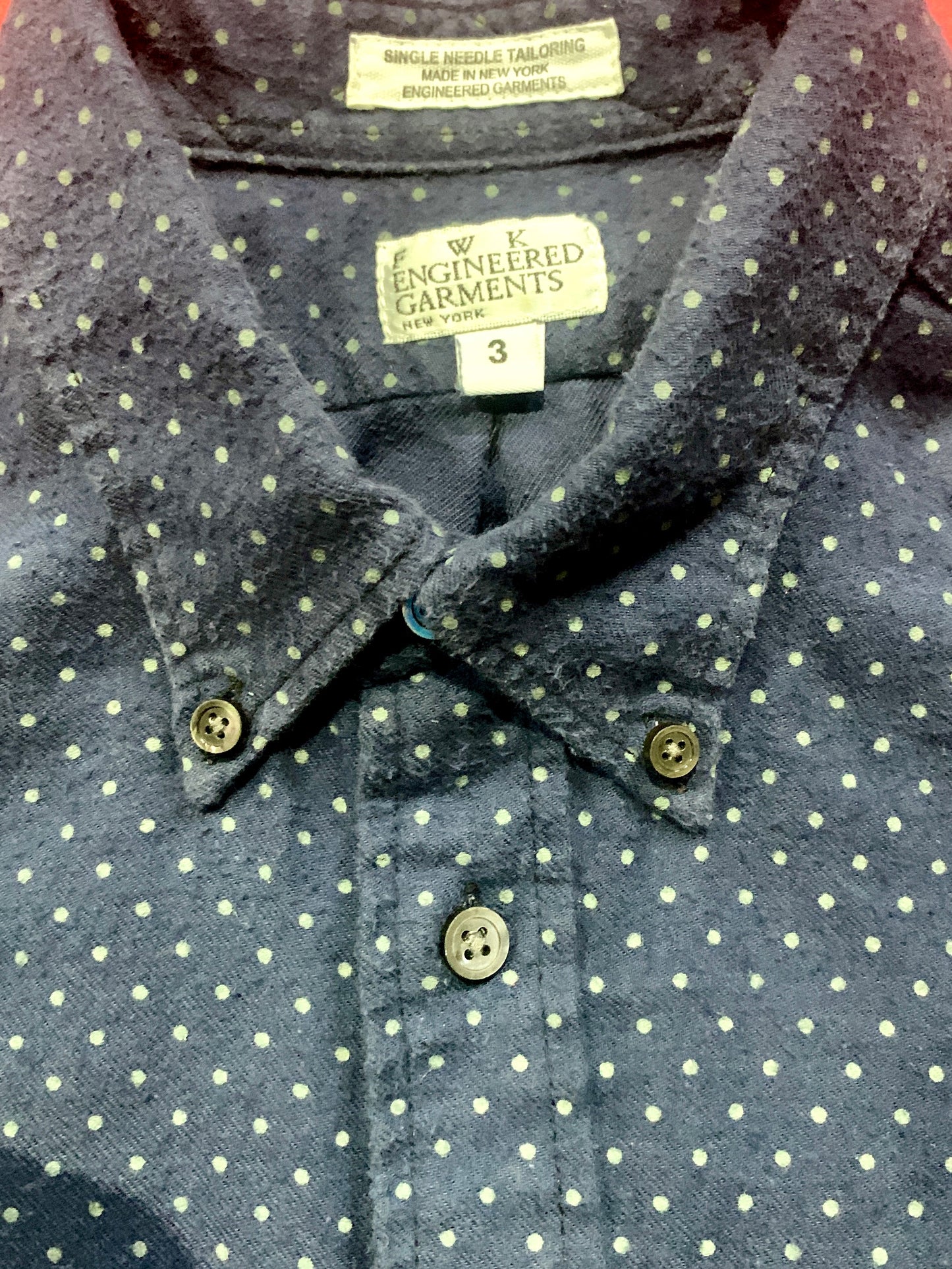 Engineered Garments Polka-dot Shirt