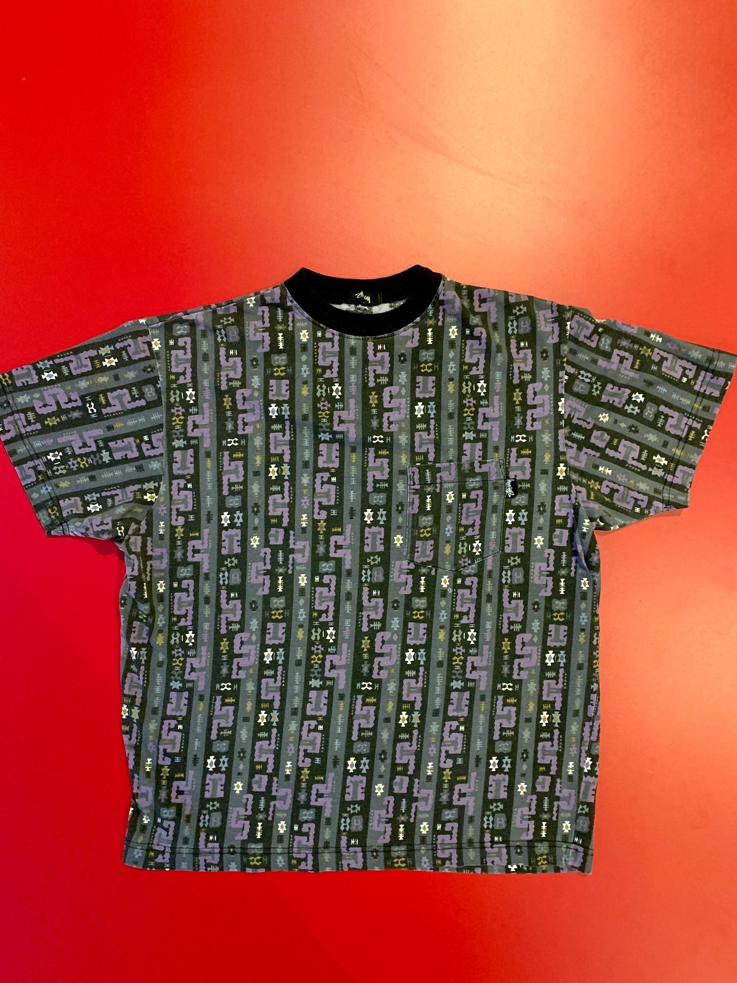 Stussy Ringer T-Shirt Early Circa 1988